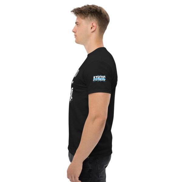 Men Round Neck Half Sleeves T-Shirt – Black – Work Hard